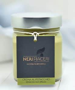 Pistachio Nut Spread  Produced in Italy  Sweet spreadable cream, ideal for breakfast or for an appetizing snack: