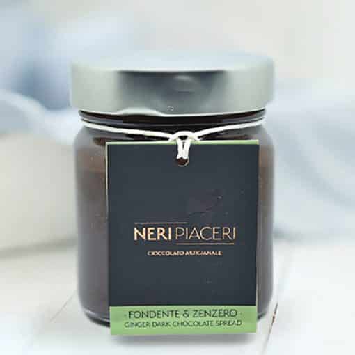 Ginger Dark Chocolate Spread  Produced in Italy  Sweet spreadable cream, ideal for breakfast or for an appetizing snack:
