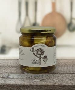 Grilled Artichokes in Oil (Sott'Olio).  Our Sott'Olio are made only with top-quality Italian vegetables.