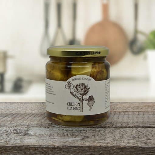 carciofi alla brace sott'olio