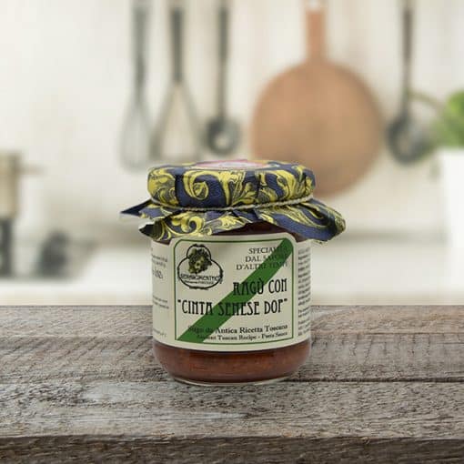 ragù con cinta senese dop