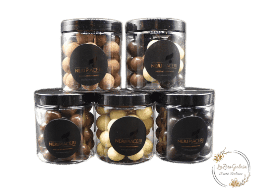 Neri Piaceri Cioccolato Artigianale – Dragees Assortiti 140g.