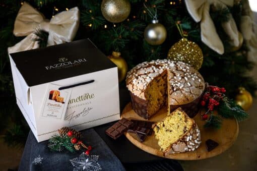 Panettone Artigianale con Gocce di Cioccolato 1kg