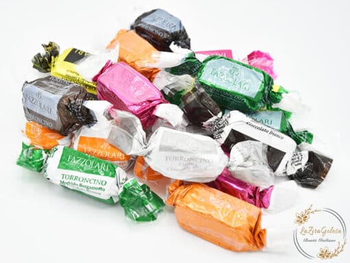 “Fazzolari” – Torroncini Classici ricoperti di Cioccolato Bianco e Fondente