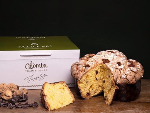 Fazzolari  – Colomba Pasquale Artigianale a Lievitazione Naturale con Fichi e Cioccolato 1 Kg.